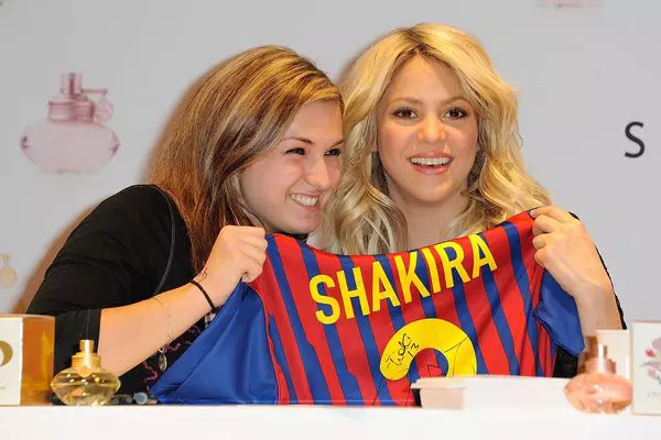 Lansare parfum Shakira 