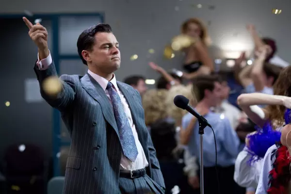 Leonardo DiCaprio in "Lupul de pe Wall Street"