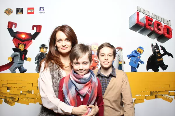 Elvira Deatcu, alaturi de Luca si Filip