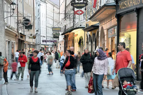 Strada Getreidegasse