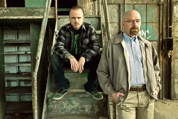 Jesse Pinkman (Aaron Paul) si Walter White (Bryan Cranston) in „Breaking Bad“