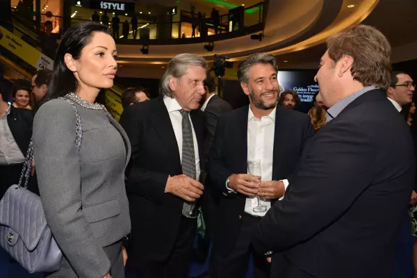  Brigitte Sfat, Ilie Nastase, Liviu Popescu si Pavlos Kalamaridis