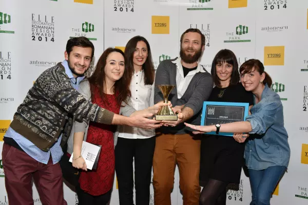 Echipa DIZAINAR, castigatorii premiului pentru cel mai bun sustinator al design-ului romanesc