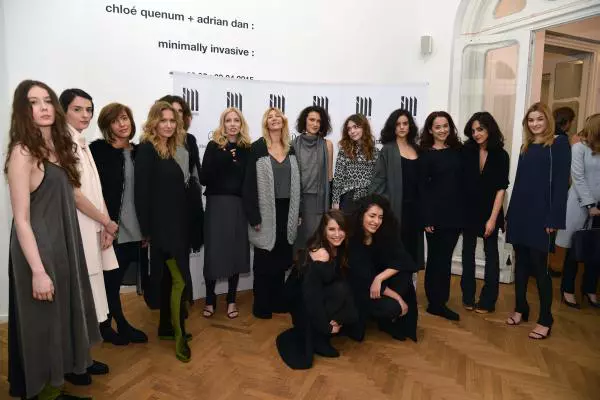 Irina Marinescu alaturi de modele