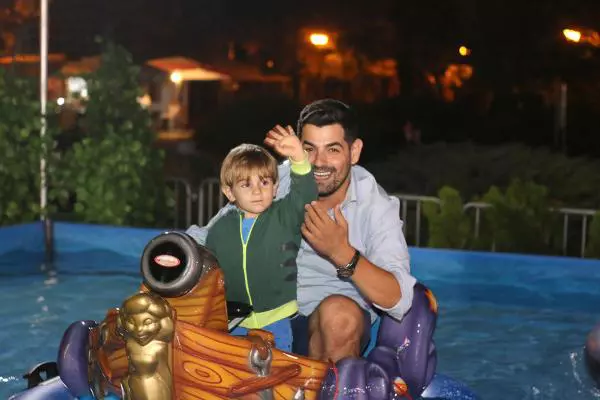 Doru Tinca si Mihai, baietelul lui