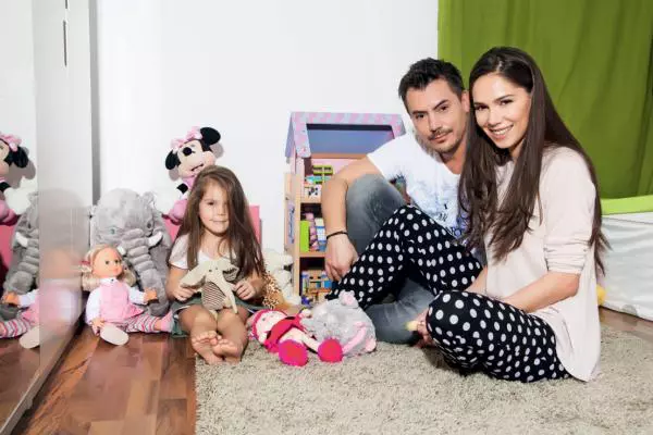 Razvan Fodor, alaturi de Irina si Diana