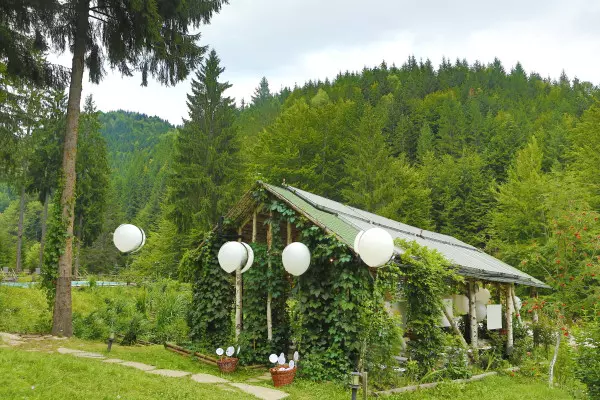 Cununia a avut loc într-un decor de vis