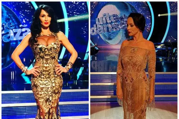 Cele două dive, alături în aceeași emisiune