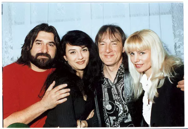 Anastasia Lazariuc și Mihai Constantinescu, alături de Anca Țurcașiu și Gheorghe Gheorghiu