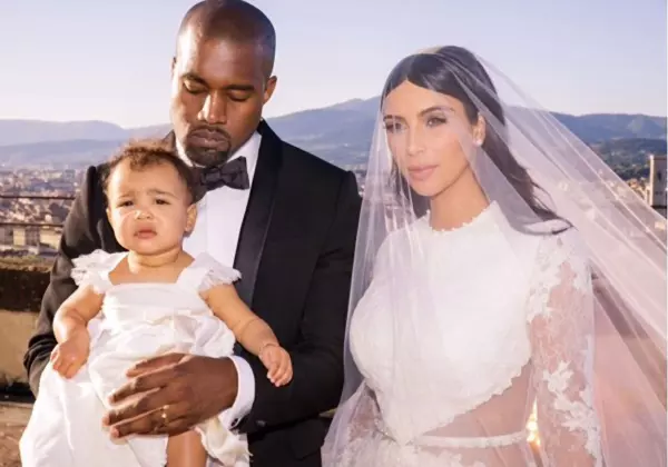 Kim Kardashian, Kanye West si North West