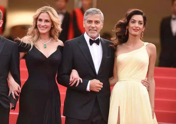 Julia Roberts, Amal si George Clooney