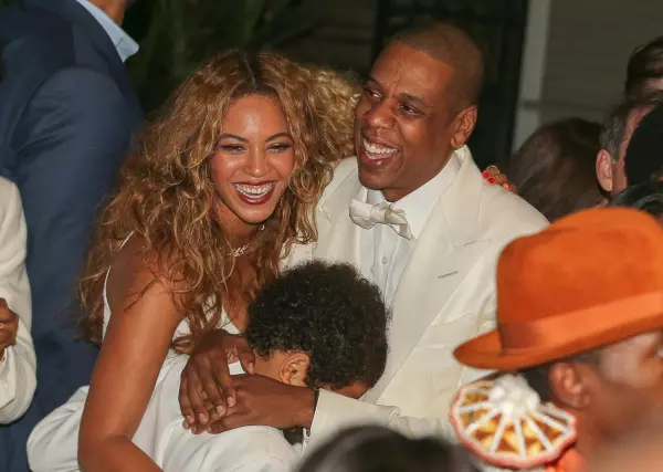 Beyonce, Jay-Z si Blue Ivy 