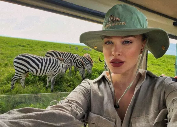 Gina Chirilă în AFrica