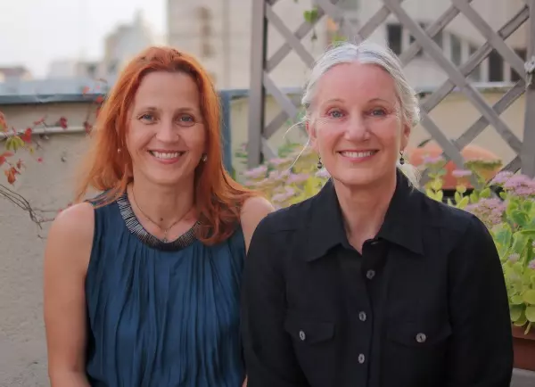 Maria Gheorghiu si Leslie Hawke 