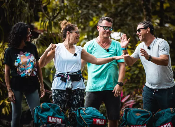 Chef Sorin Bontea, Răzvan Fodor, Nico și fiica ei, Alexandra