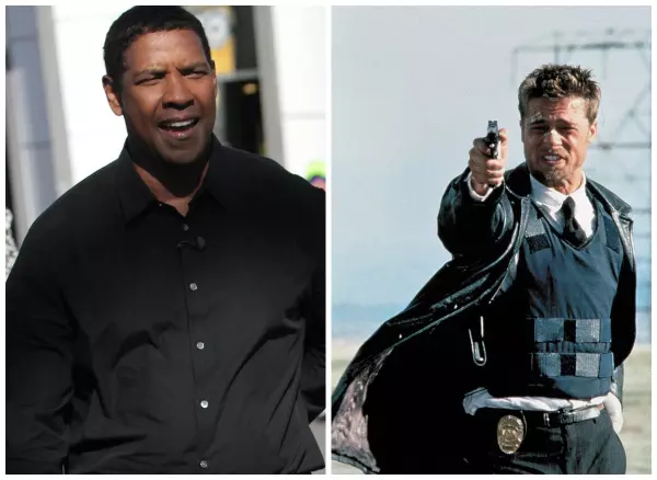 Denzel Washington si Brad Pitt in Seven