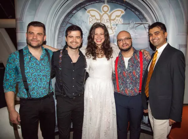 Membrii formatiei 3SE, Rita Muresan si proprietarul Lashez Ali Ishan Erdem