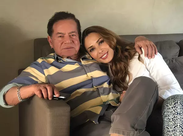 Iulia Vântur și Salim Khan, tatăl lui Salman Khan