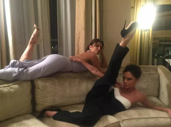 Victoria Beckham si Eva Longoria