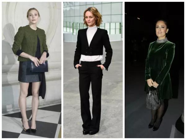 Vedete la Săptămâna Modei Haute Couture de la Paris