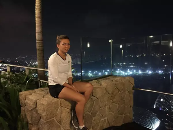 Simona Halep in Singapore