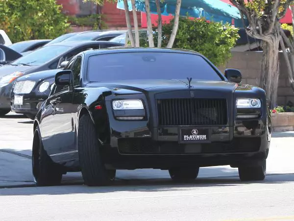 Una dintre masinile lui David Beckham