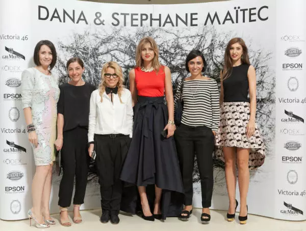 Amalia Nastase Cristina Craciun (ELLE) Dana Maitec Dorothy Constantin (Victoria 46) Domnica Margescu (ELLE) Andreea Altay (Victoria 46)