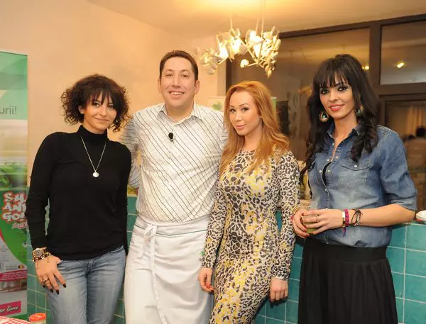 Giulia, Xonia, Cosmina Pasarin si Chef Cezar