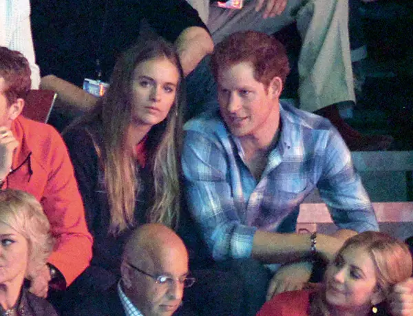 Alaturi de Cressida Bonas, cu care a avut o relatie de doi ani, terminata in primavara.