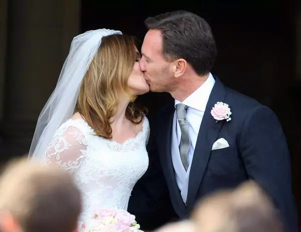 Gerri Halliwell si Christian Horner