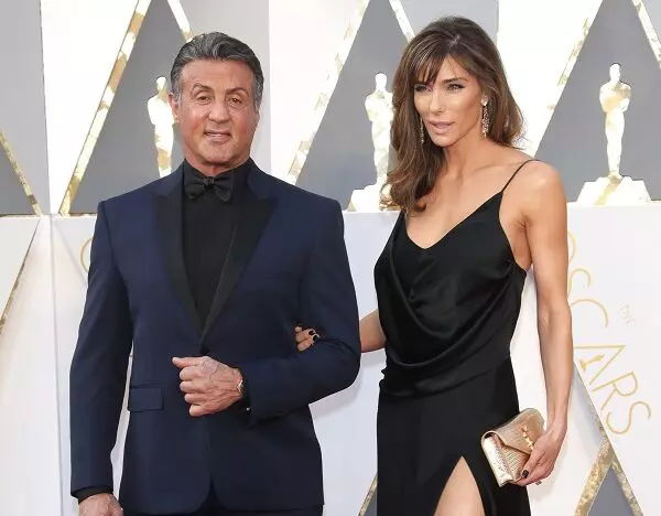 Sylvester Stallone si sotia