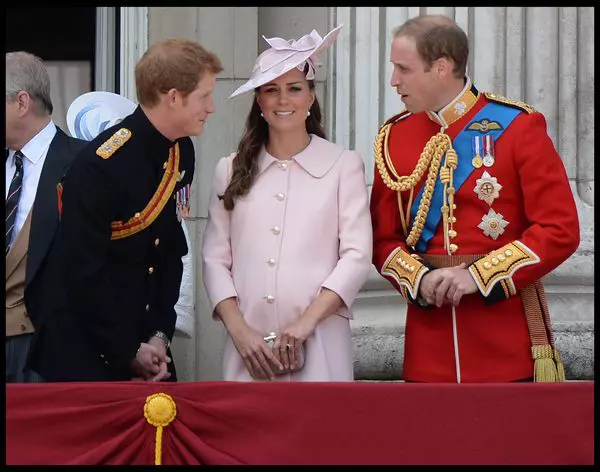 Kate Middleton, Printul Harry si Printul William