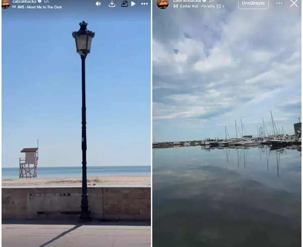 Cabral a plecat pe litoral