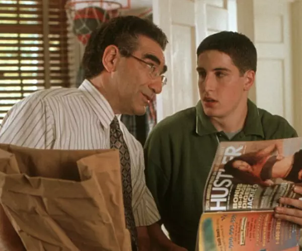 Jason Biggs și Eugene Levy în „American Pie” (1999)