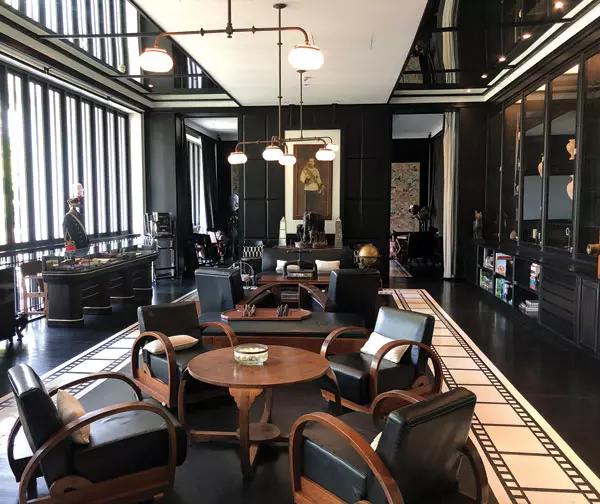 Interioare din hotelul The Siam (Bangkok)