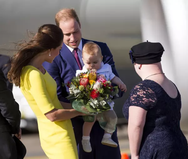 Kate, William si George3