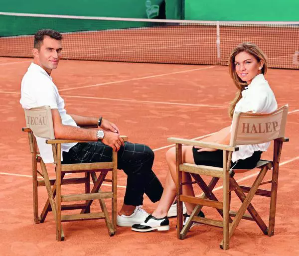 Simona Halep si Horia Tecau