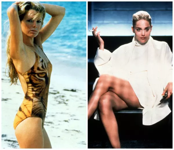Kim Basinger si Sharon Stone in Basic Instinct