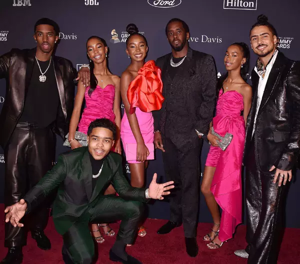 Justin, D’Lila, Jessie, Christian și Chance Combs
