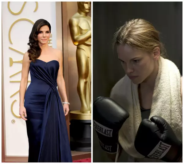 Sandra Bullock si Hilary Swank in Million Dollar Baby
