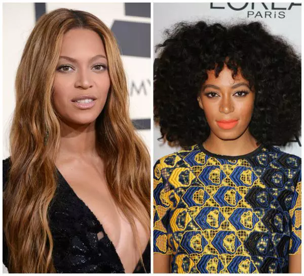 Beyonce si Solange Knowles