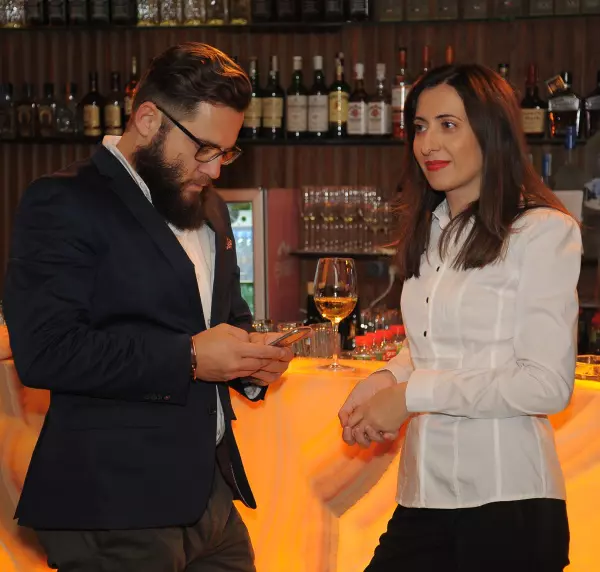 Cosmin Tudoran si Ileana Raducanu (Elle Decoration)