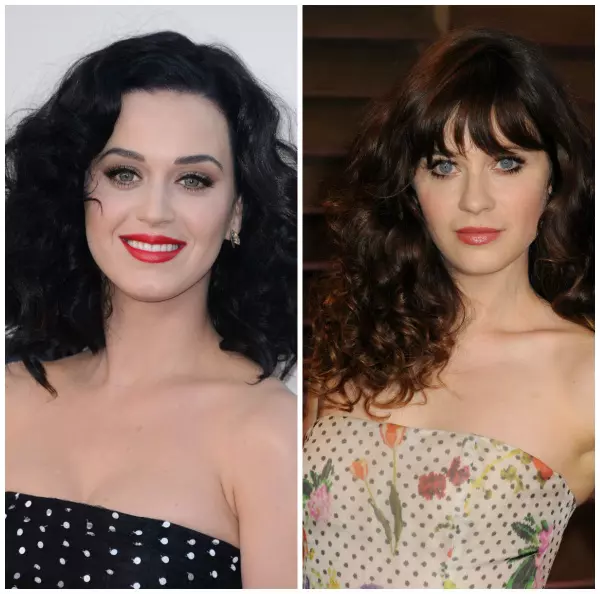 Katy Perry si Zooey Deschanel
