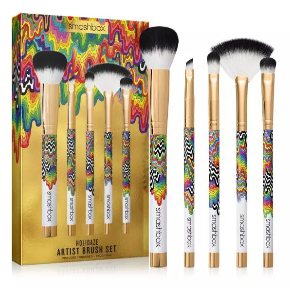 Set pensule, Smashbox, Holidaze Artist Brush Set, 340 lei, disponibil Douglas