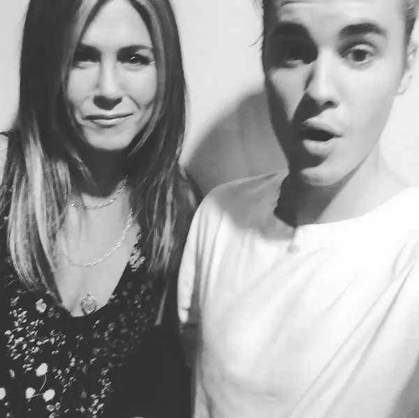 Jennifer Aniston si Justin Bieber
