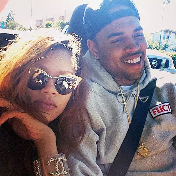 Rihanna and Chris Brown