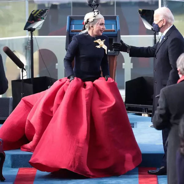 Lady Gaga și Joe Biden