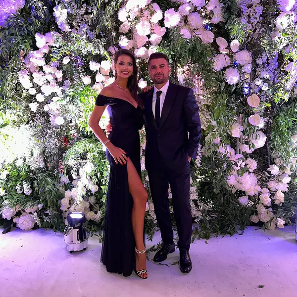 Adrian Mutu și Sandra Bachici