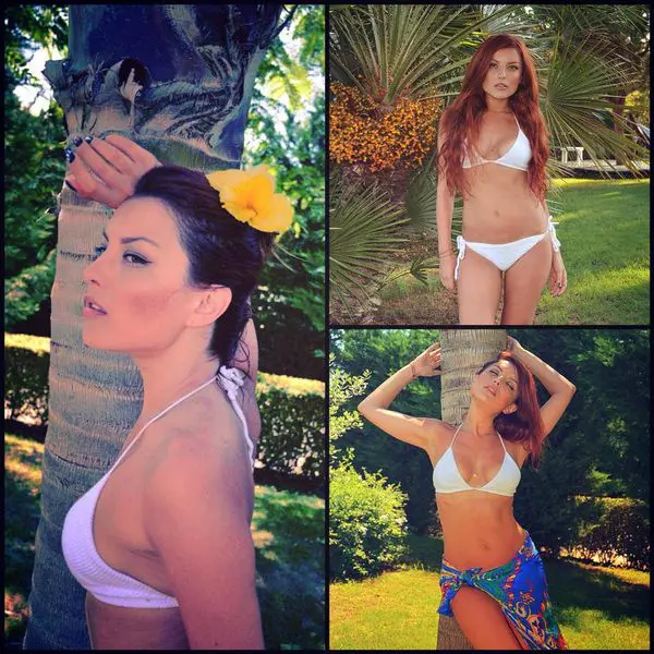 Elena Gheorghe in vacanta