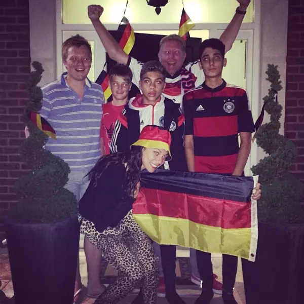 Boris Becker si familia